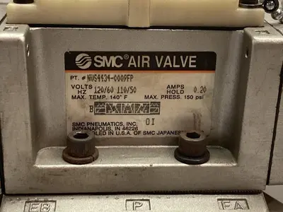 Used SMC NVS4434-0009FP Solenoid Valves Ohio US | Surplus Asset Holdings #1403246