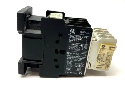 CL00A310T | General Electric  Non-Reversing Contactor w/ BCLF01 Aux Contact - Used