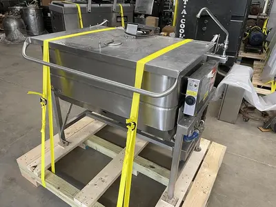 USED GROAN COMMERCIAL MANUAL TILTING BRAISING PAN NHFP-4-9