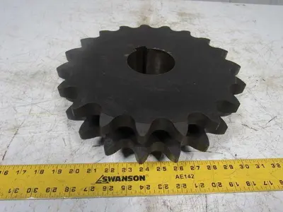 Martin 14019BH 19 Tooth Double Row Sprocket 3" Keyed Bore