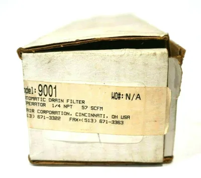 NEW ARROW PNEUMATICS 9001 PNEUMATIC DRAIN FILTER F362F5