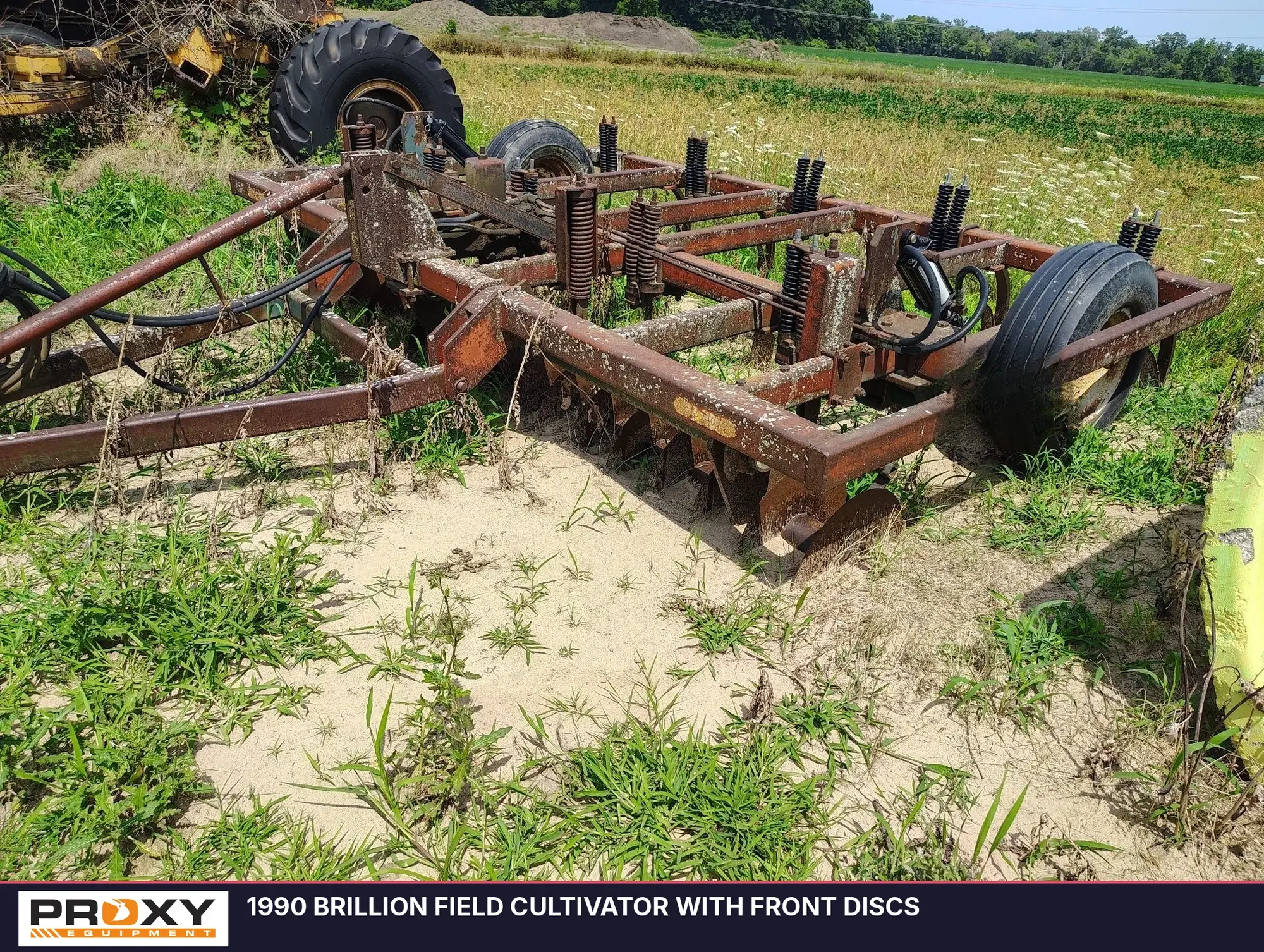 Used 1990 BRILLION FIELD CULTIVATOR WITH FRONT DISCS Field Cultivators Michigan US | Proxy Equipment #1426081