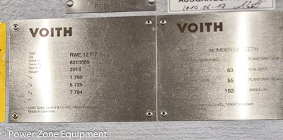 NEW VOITH VORECON RWE-12F7