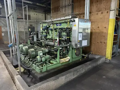 110" (2.8M) VOITH FOURDRINIER PAPER MACHINE (LBM) MFG 2001 LINERBOARD / TUBE & CORE – TANDEM NIPCOFLEX SHOE PRESSES - 72"(1.8M) DIAMETER DRYERS