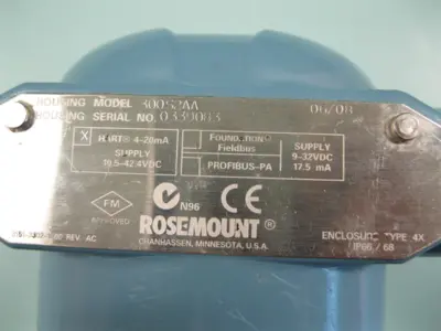 USED Rosemount 3051 S1 CG 2A 2B11A2AB4