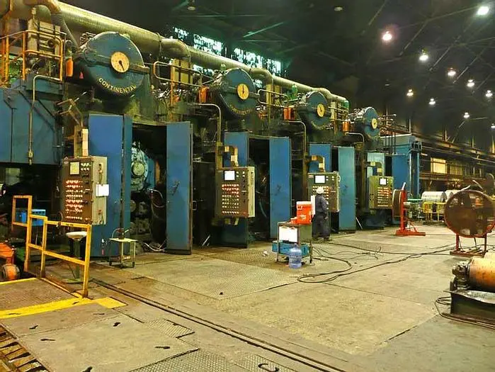 53´´ (1346mm) 4 STAND CONTINENTAL 4-HI TANDEM MILL (USED)
