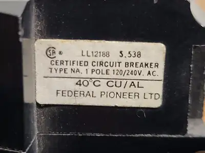USED FEDERAL PIONEER NA115