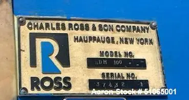 USED CHARLES ROSS HDM 100