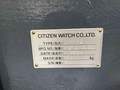 USED 1999 Citizen M-12 2M3