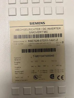 USED SIEMENS SE7026-OTD51-1AA1-Z