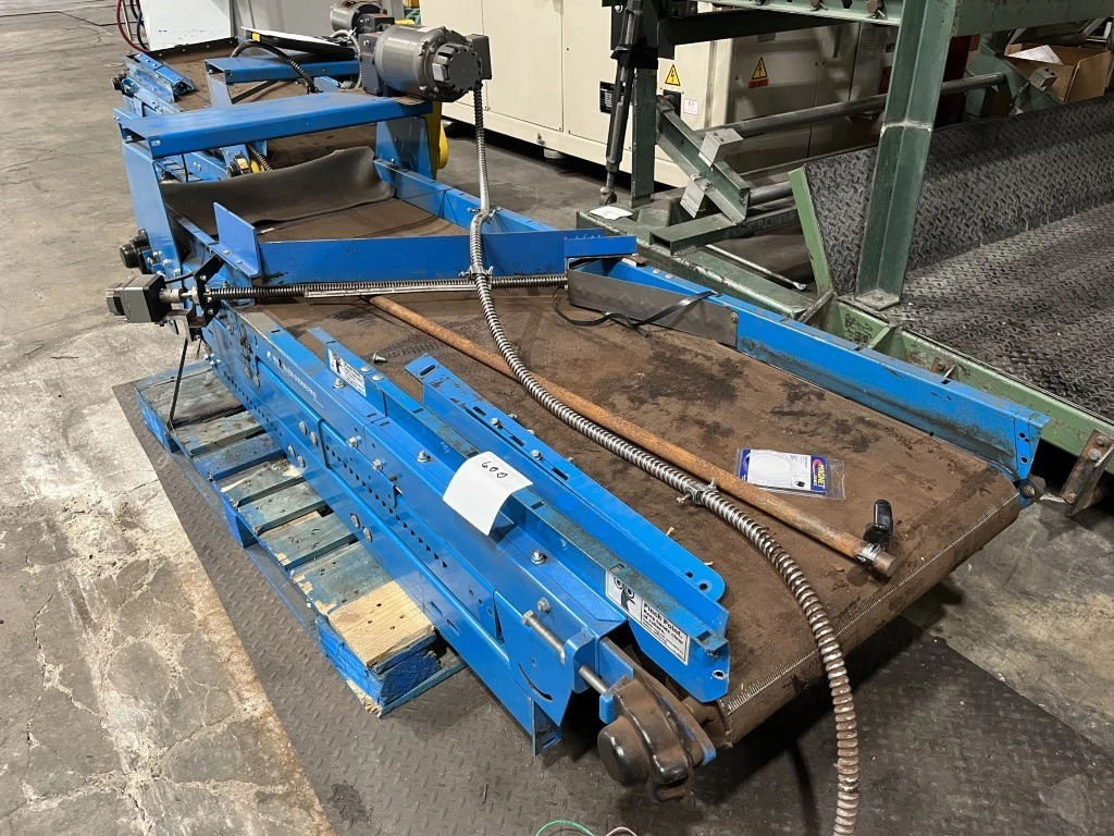 86"L x 23.5"W Belt, New London Horizontal Conveyor, Model 200-24-70, New in 2017