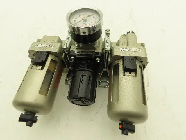 SMC AL30-N02-3Z Pneumatic Air Filter Regulator Lubricator Assembly