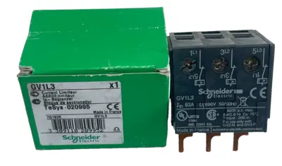 NEW SCHNEIDER ELECTRIC GV1L3 CURRENT LIMITER MODULE