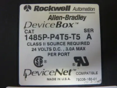 USED ALLEN BRADLEY 1485P-P4T5-T5 SER A