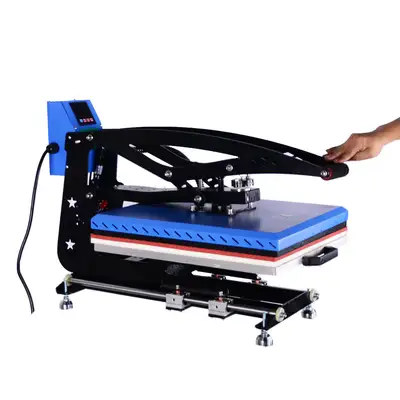 Used _UNKNOWN_ 16in x 20in Auto Open Slide Out Heat Press Machine Vertical Version Heat Presses Oklahoma US | Wide Image Solutions #1538351