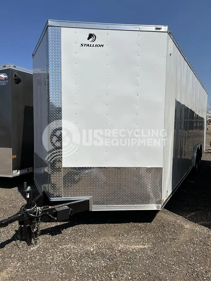 NEW 2022 STALLION MANUFACTURING LLC SM8.524TA3 ENCLOSED TRAILER