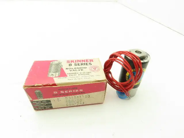 Honeywell Skinner B3ADA1150 Solenoid Valve 3-Way NO 120V 150 PSI 1/8" NPT