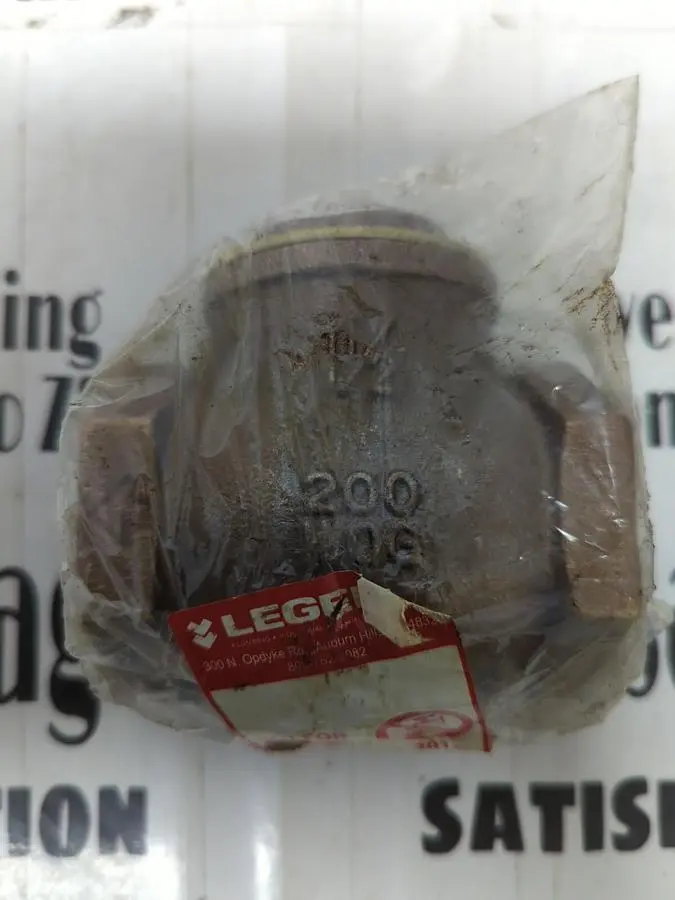 New | in-Stock LEGEND 1-1/2" 200WOG Pump & Valve Parts Ohio US | Surplus Asset Holdings #1234227