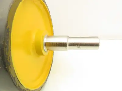 Dematic Rapistan K0062-05-WBA Belt Conveyor Lagged Drive Pulley 8" Dia 9"W