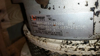 US Motors 20HP; 1180RPM; 460V; Frame: 326UD D02 99025933-001R-08