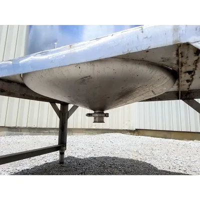 Used Cherry-Burrell Stainless Steel Sanitary Mix Tank - 280 Gallon