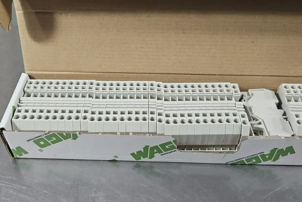 WAGO 281-992 Conductor Through Terminal Block. Box with 40. Loc 3E-44