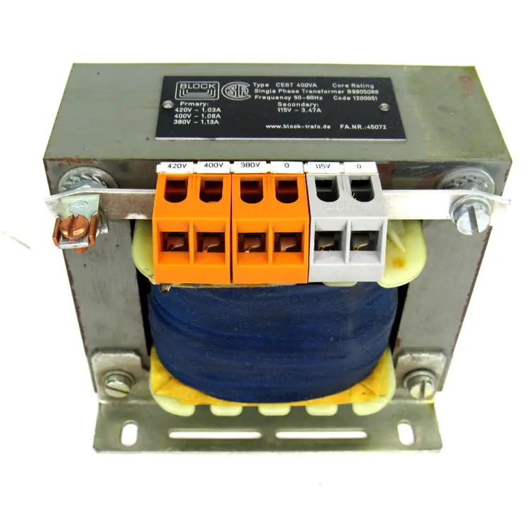 Used BLOCK CEST 400VA Transformers Kentucky US | Industrial Parts R Us Inc. #358120