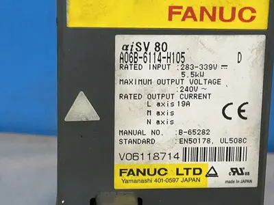 Used FANUC A06B6114H105 Servo Drives Ohio US | HGR 24 #1335278
