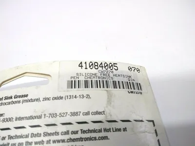 USED ITW CHEMTRONICS SILICONE FREE HEAT SINK GREASE 8G (0.28 OZ)