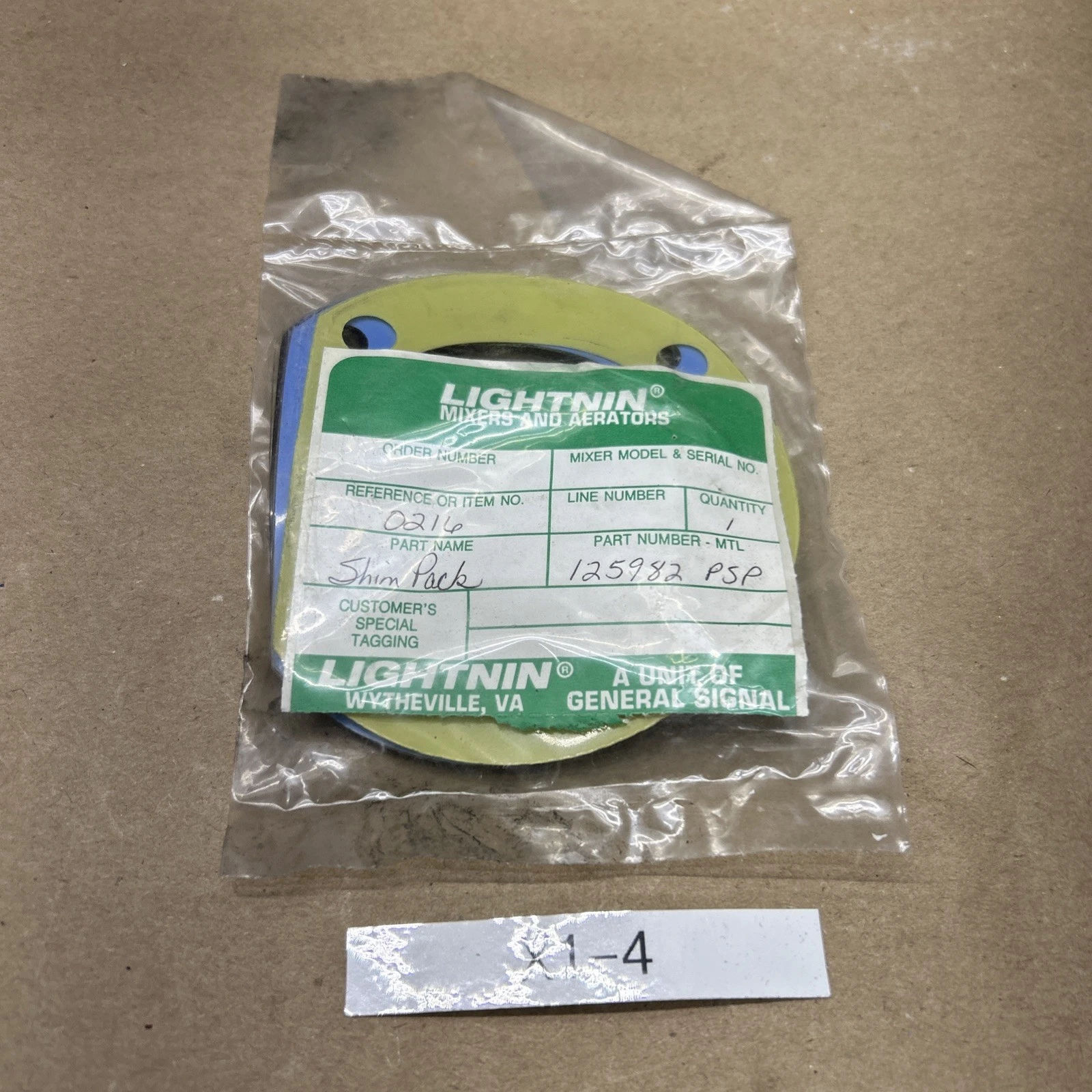 NEW SPX 125982 PSP