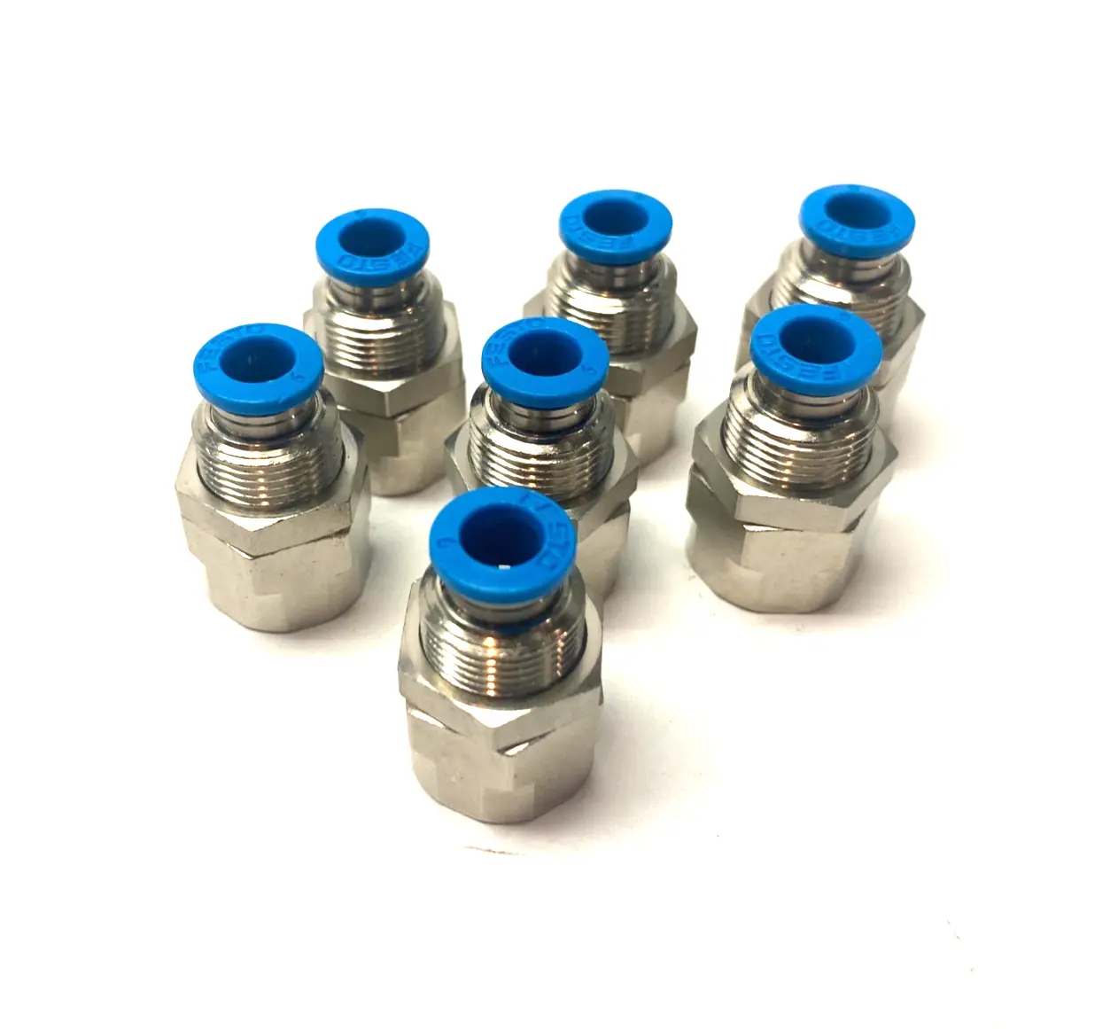 USED FESTO BULKHEAD PUSH-IN FITTING G1/4" X 6MM TUBE