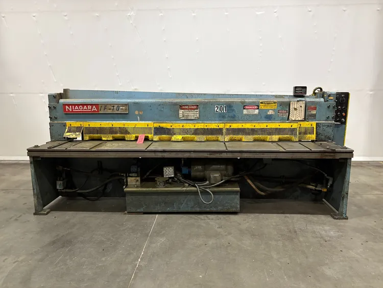 Used NIAGARA IF-10-1/4 Power Squaring Shears (Inch) Michigan US | iGAM Industrial Marketplace #346515