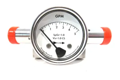 NEW ORANGE RESEARCH 2321FG-1C-2.5B FLOW METER 2321FG1C25B