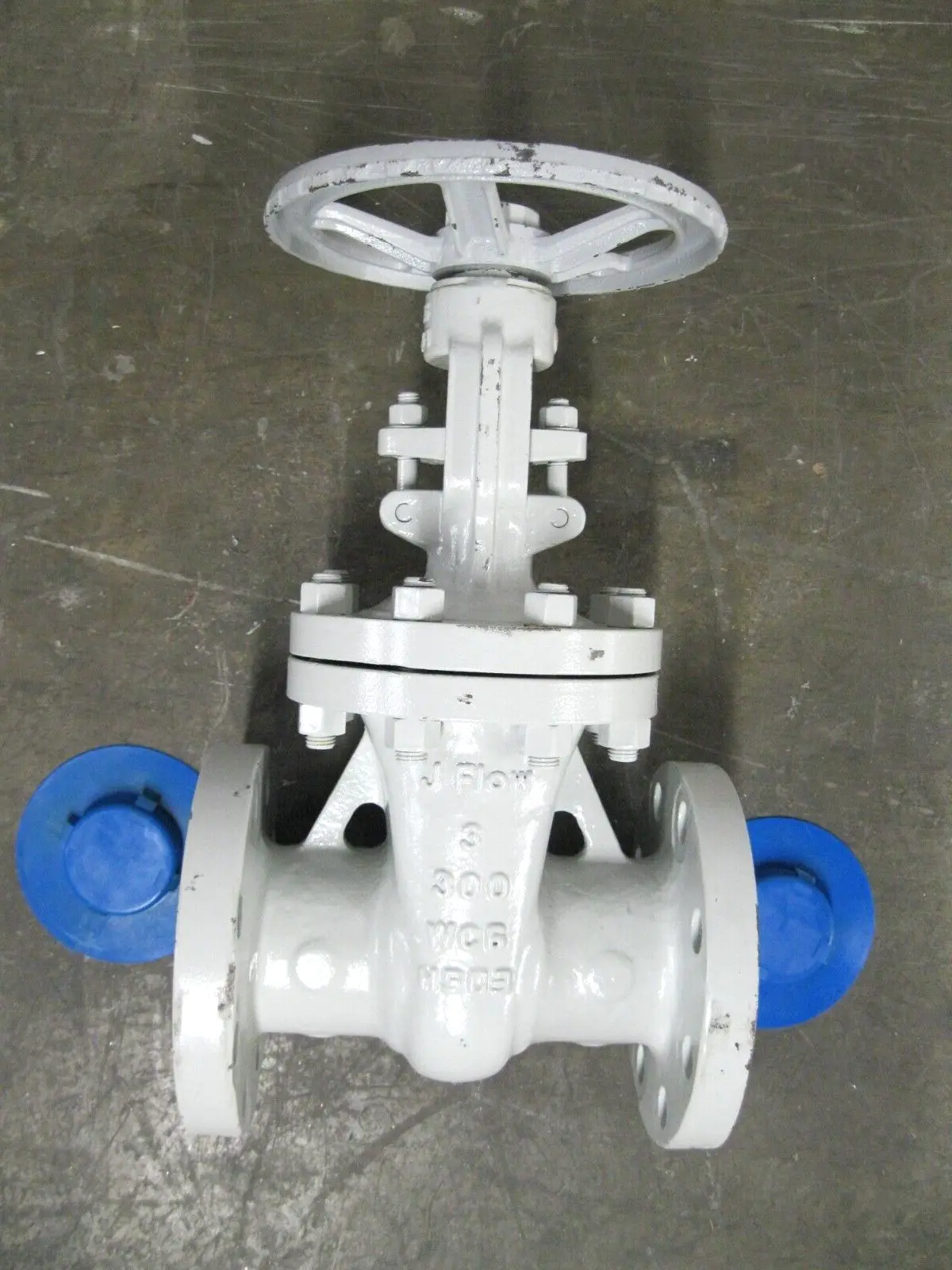 3" 300# J Flow Controls KO-WC-#8-BB-F300-300 Manual WC6/SS Gate Valve NEW Z57