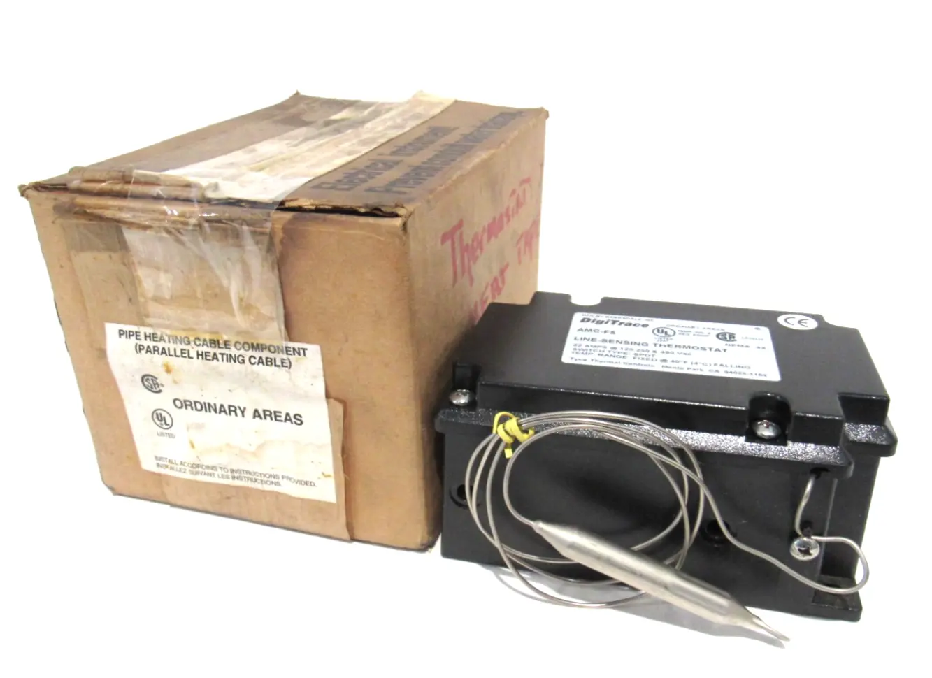 NEW TYCO THERMAL CONTROLS / BARKSDALE AMC-F5 THERMOSTAT AMCF5