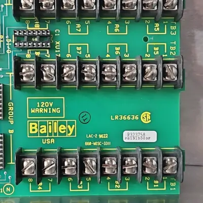 Used Bailey _UNKNOWN_ I/O Boards & Replacement Parts South Carolina US | Palmetto Automation #1162767