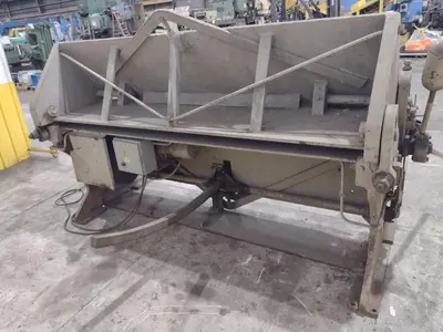8' x 1/4" CHICAGO DREIS & KRUMP POWERED APRON BRAKE: STOCK 23704