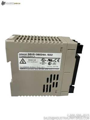 Used OMRON S8VS-06024A /ED2 Power Supplies Kentucky US | Industrial Parts R Us Inc. #1244404