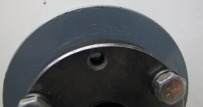Amec Single Groove Pulley 3.75" OD 1B34SH With 7/8" ID Bushing
