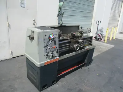15" x 50" Clausing Colchester, Lathe, In/Mm, 2000 RPM, 9.5" swing over cross slide, 2000 RPM, 7.5 HP