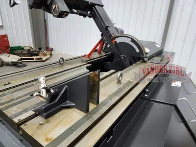 Marvel Series 8 Mark III Vertical Tilt-Frame Saw, 18″ x 22″ Capacity 460V– NEW