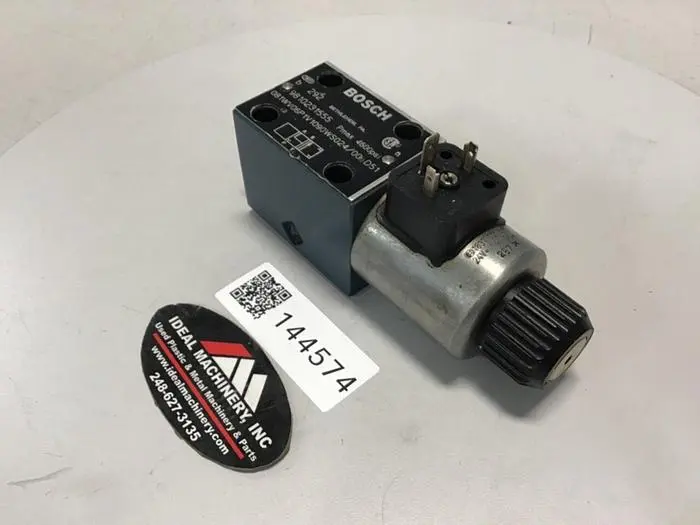 Used BOSCH 081WV06P1V1090WS024/00D51 Valves/Fittings Michigan US | Ideal Machinery #589887