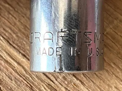 Craftsman USA 5/8" 12 Point 1/2" Drive Socket 47505 -V- Series                 g