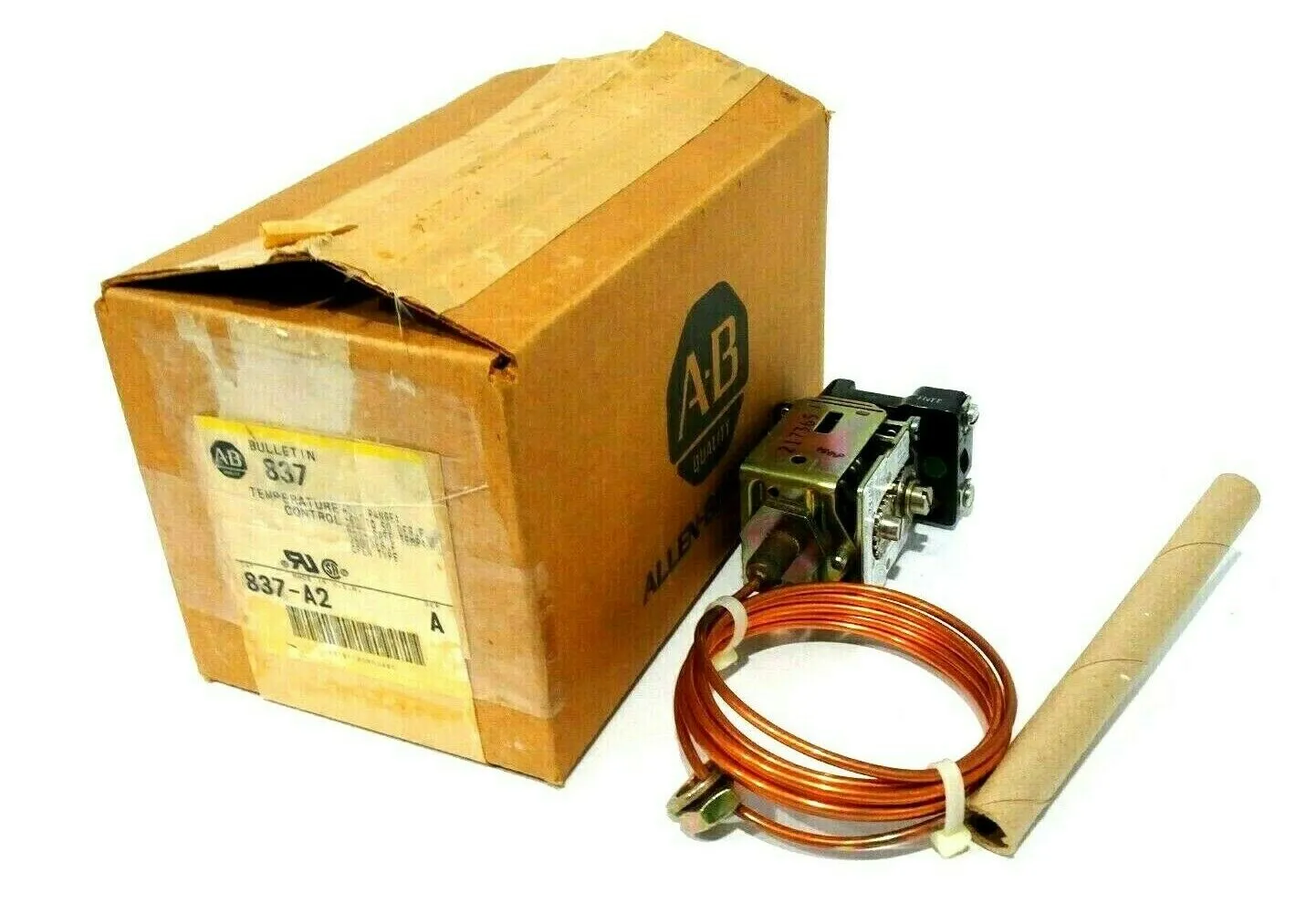 NEW ALLEN BRADLEY 837-A2 TEMPERATURE CONTROL SER.A 837A2