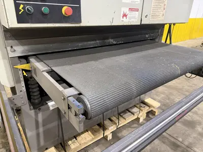 52” TIMESAVER MODEL #252-1M METAL BELT SANDER GRINDER: YOBRO 24763