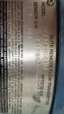 USED MICRO MOTION RFT9739E4SUJ
