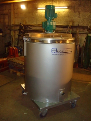 450 L S/S Electrically Heated Jacketed Cooker Tank