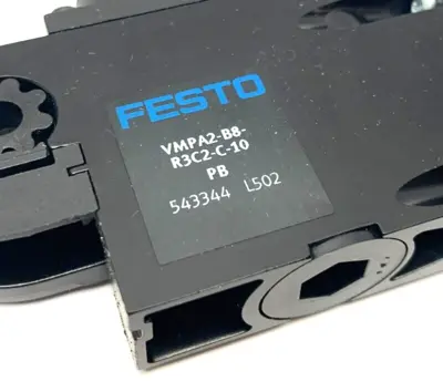 Used Festo Pneumatic Valve Regulator Plate 21mm 543344 Air Pressure Regulators Michigan US | Maverick Industrial Sales #1412944