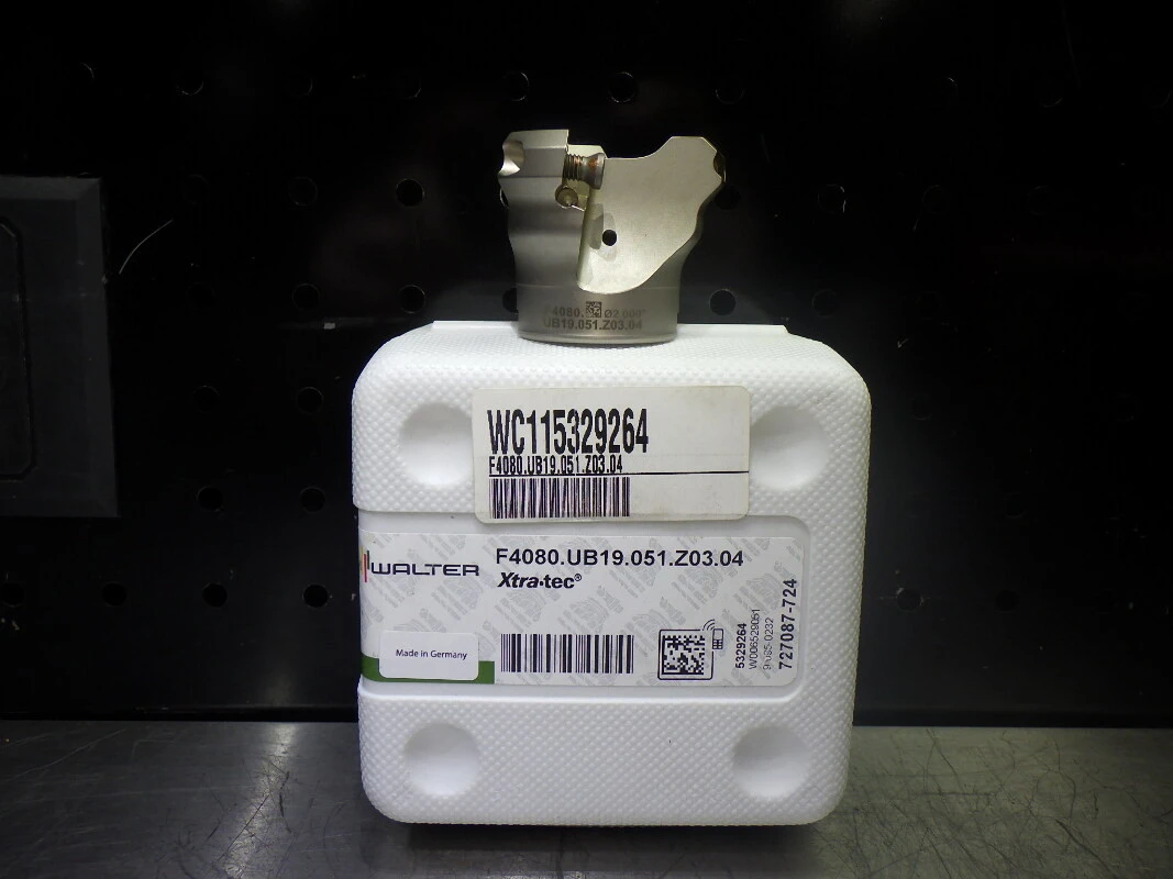 Walter 2" Coolant Thru Facemill 3/4" Arbor F4080.UB19.051.Z03.04 (LOC2357)