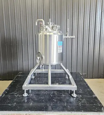 Used 26 Gallon Jacketed Tank (Reactor), Stainless Steel